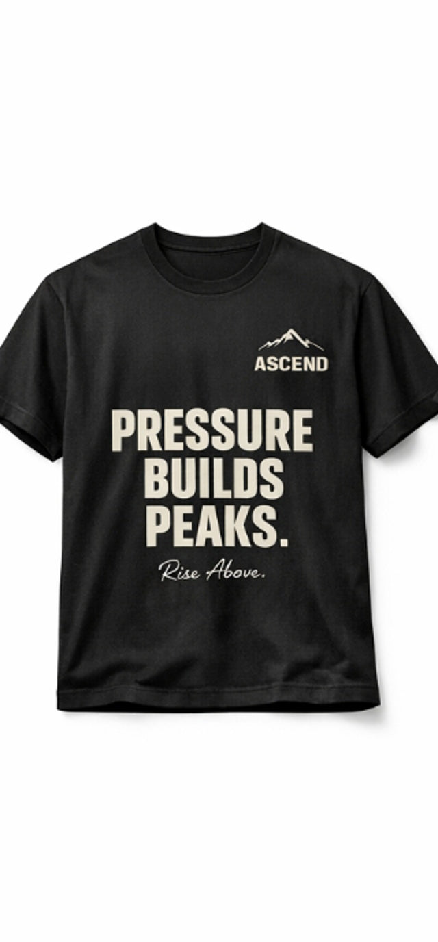 Pressure Builds Peaks Tee