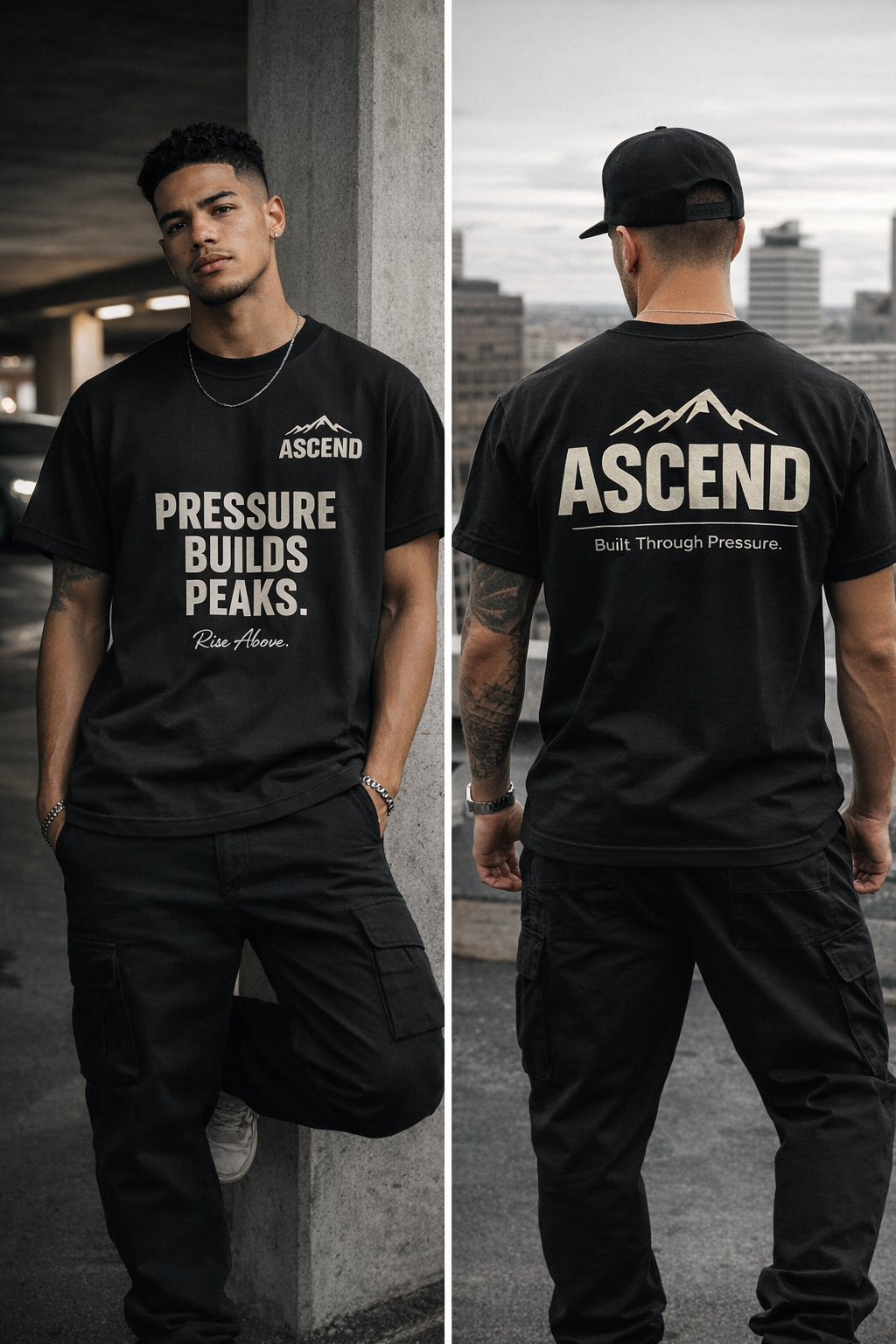 Pressure Builds Peaks Tee